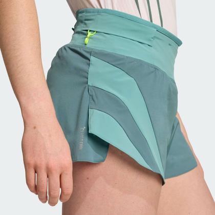 Imagem de Shorts Adidas Adizero Gel Feminino Verde