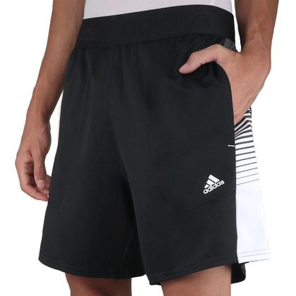 Imagem de Shorts Adidas Esportivo Innovation Preto e Branco