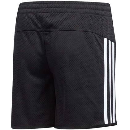 Imagem de Shorts adidas Mesh Althletic para meninas de 10 a 12 anos - pretos