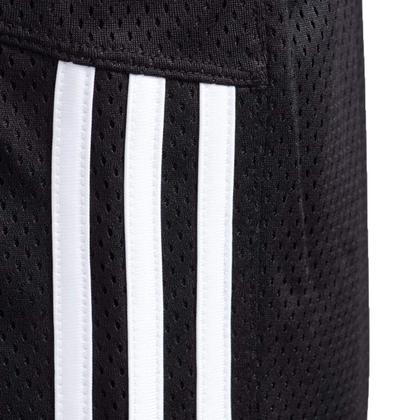 Imagem de Shorts adidas Mesh Althletic para meninas de 10 a 12 anos - pretos
