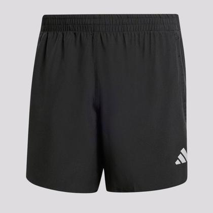 Imagem de Shorts Adidas Run It Preta e Cinza