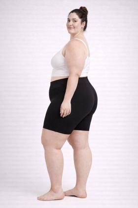 Imagem de SHORTS Anti Atrito SUPER BIG PLUS SIZE não ASSADURA Anaguá lycra do Tam 46 ao 68
