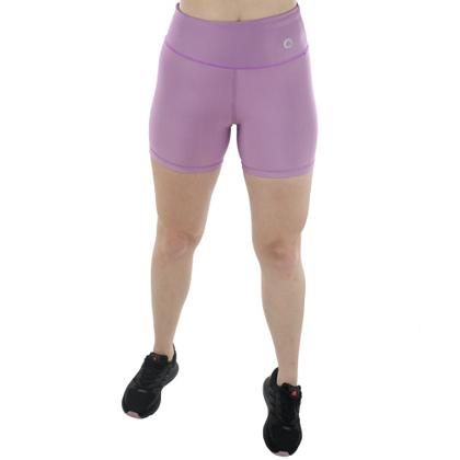 Imagem de Shorts Area Dulce Fitness Cinza e Roxo - Feminino