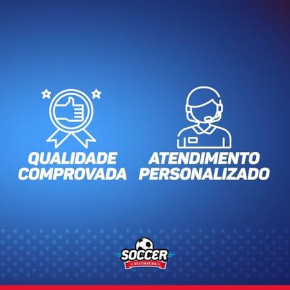 Imagem de Shorts Azul Joma Bermuda Calção Com Bolso Treino Academia