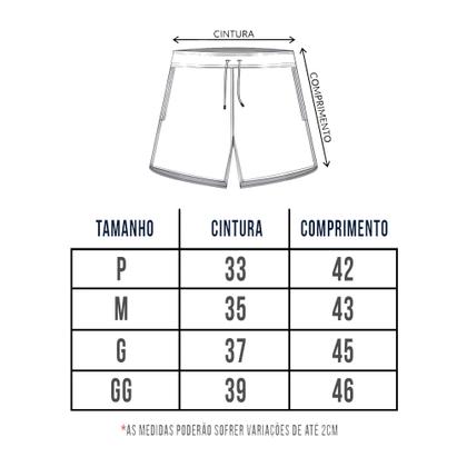 Imagem de Shorts Bermuda Tactel Academia Masculina Praia Treino Corrida TRAINING 180