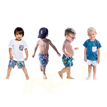 Imagem de Shorts Bermudas Água Praia Menino INFANTIL JUVENIL VERÃO 210