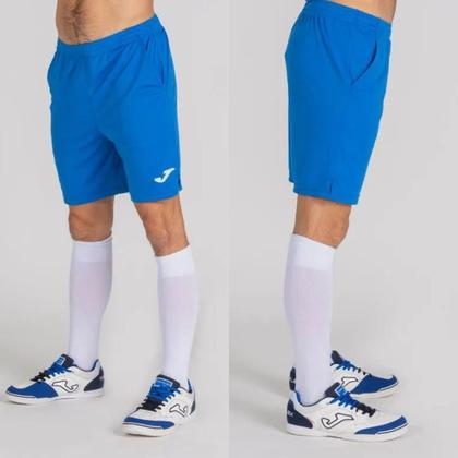 Imagem de Shorts Branco Joma Bermuda Calção Com Bolso Treino Academia