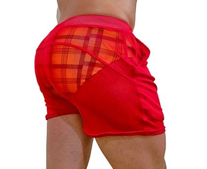 Imagem de Shorts calção transparente tule com bolso todas as cores
