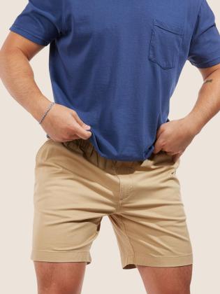 Imagem de Shorts Chubbies The Travertines 7 Polegadas em Algodão Stretch