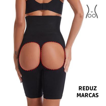 Imagem de Shorts Cinta Modeladora Com Alta Compressão C/ Furo C06F
