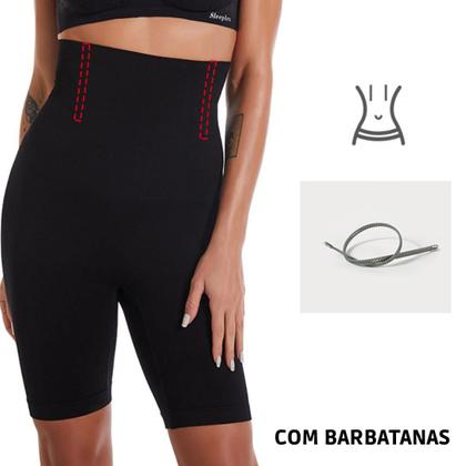Imagem de Shorts Cinta Modeladora Com Alta Compressão C/ Furo C06F