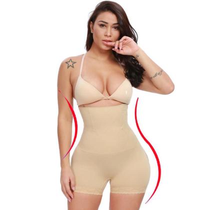 Imagem de Shorts Cinta Modeladora Com Alta Compressão C/ Furo C06F