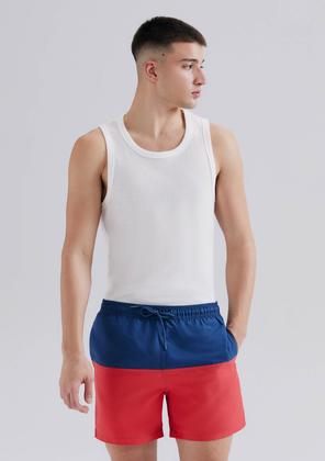 Imagem de Shorts De Banho Masculino Com Recorte