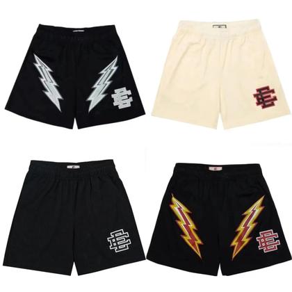 Imagem de Shorts De Verão Masculinos Em Malha Para Corrida E Treino Eric Emanuel EE Básico Casual Fitness
