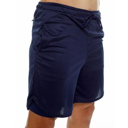 Imagem de Shorts Duplo 2 Em 1 Para Corrida United
