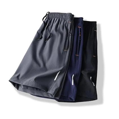 Imagem de Shorts Esportivos Masculinos Plus Size - Cintura Elástica, Respirável e Confortável (6XL-8XL)