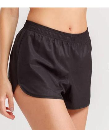 Imagem de Shorts feminino curto liso preto she ref:384.01