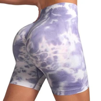 Imagem de Shorts Feminino de Cintura Alta Push Up - Sem Costura, Alta Elasticidade - Ideal para Ioga