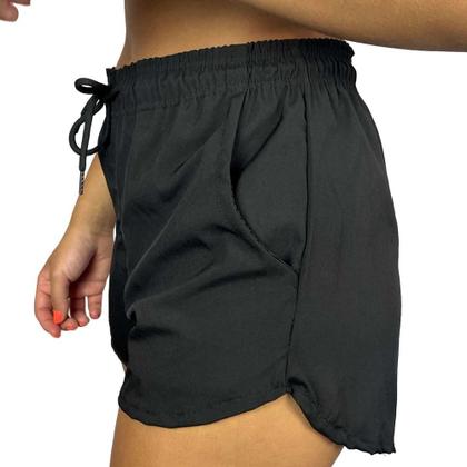 Imagem de Shorts Feminino Elastano Premium Preto WSS Jogador