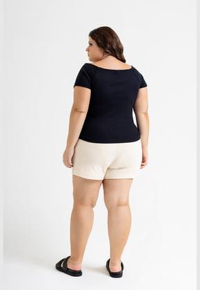 Imagem de Shorts Feminino em Moletinho Just Basic