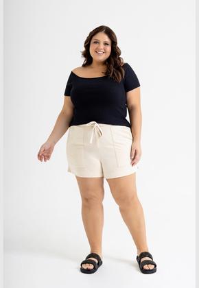 Imagem de Shorts Feminino em Moletinho Just Basic