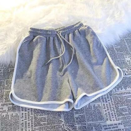 Imagem de Shorts Feminino Listrado Coreano - Moda Casual de Verão