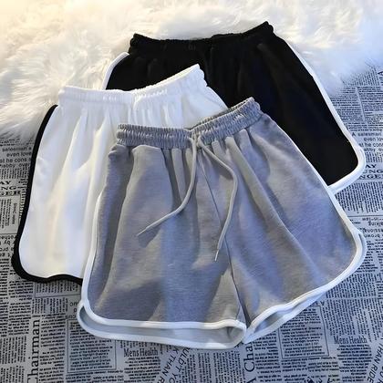 Imagem de Shorts Feminino Listrado Coreano - Moda Casual de Verão