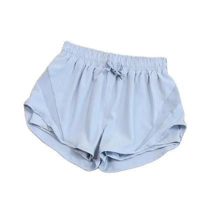 Imagem de Shorts Feminino Respirável para Corrida e Fitness - Secagem Rápida e Anti-Exposição