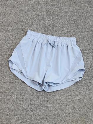 Imagem de Shorts Feminino Respirável para Corrida e Fitness - Secagem Rápida e Anti-Exposição