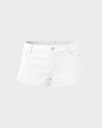 Imagem de Shorts florence by mills Bright Side femininos de algodão branco