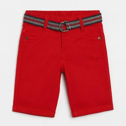 Imagem de Shorts Infantil jeans com Cinto Meninos Verão Festas