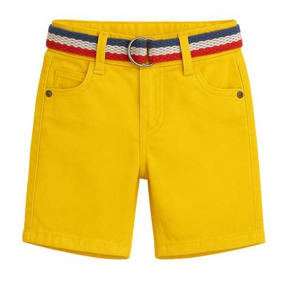 Imagem de Shorts Infantil jeans com Cinto Meninos Verão Festas