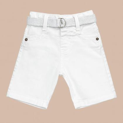Imagem de Shorts Infantil jeans com Cinto Meninos Verão Festas