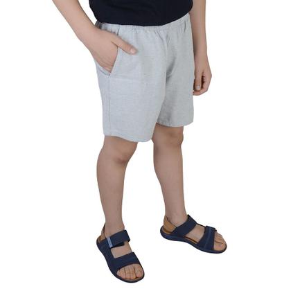 Imagem de Shorts Infantil Masculino King&Joe Casual Play Cinza