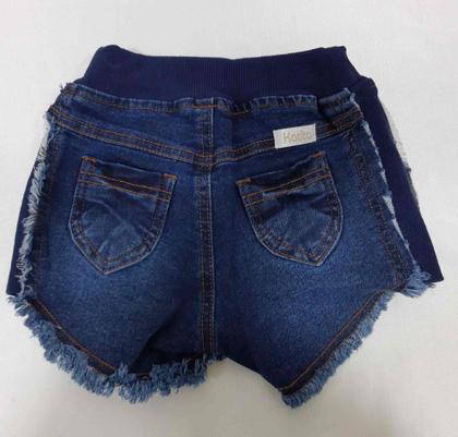 Imagem de Shorts Jeans Luxo Infantil Menina Verão Katita Kids Ref 2421