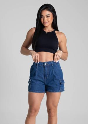 Imagem de Shorts Jeans Sawary - 282142 - Azul 46