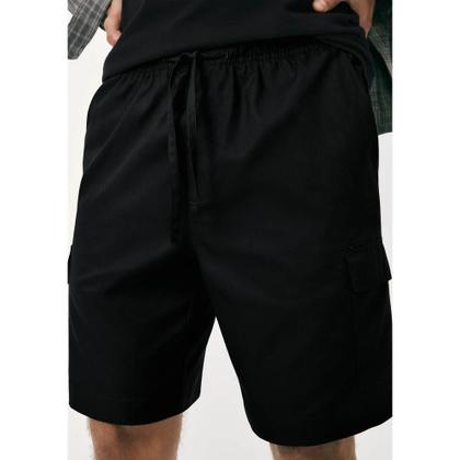 Imagem de Shorts Masculino Tecido Empapelado - Preto M