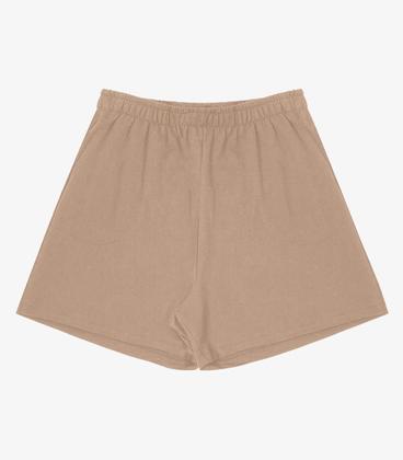 Imagem de Shorts Moletinho Basic Rovitex Marrom