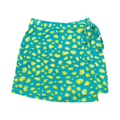 Imagem de Shorts Saia Estampa Onça com Cordinha Ajustável