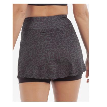 Imagem de Shorts saia feminina fitness academia ginástica treino ioga