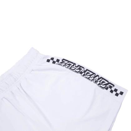 Imagem de Shorts Santa Cruz Moletom Fem Intro Check Branco