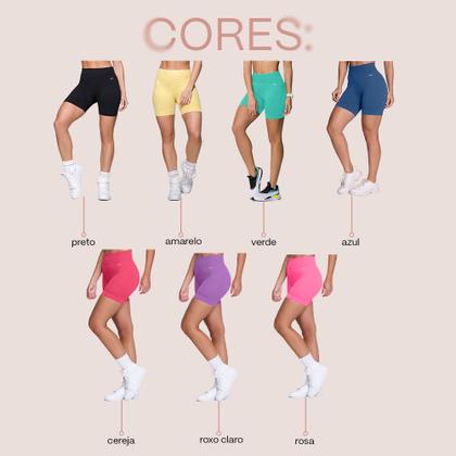 Imagem de Shorts Selene Sport Feminino Fitness De Academia Original