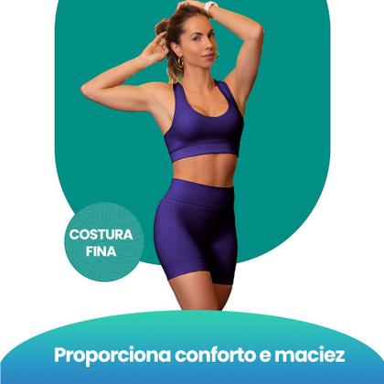 Imagem de Shorts Selene Sport Feminino Fitness De Academia Original