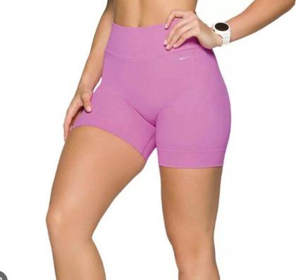 Imagem de Shorts Sem Costura Selene Canelado academia 20922