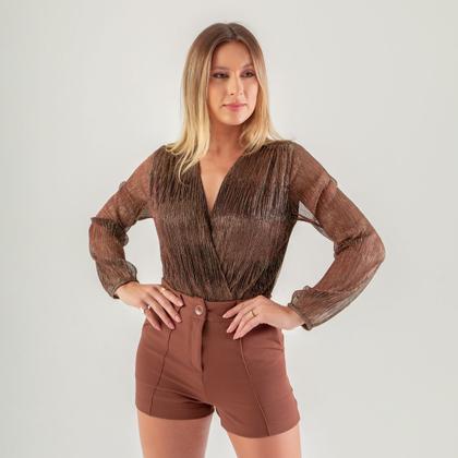 Imagem de Shorts susie com nervura feminino