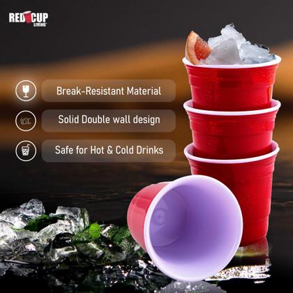 Imagem de Shot Tumbler Red Cup Living 150 ml, pacote reutilizável com 4