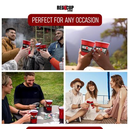 Imagem de Shot Tumbler Red Cup Living 150 ml, pacote reutilizável com 4