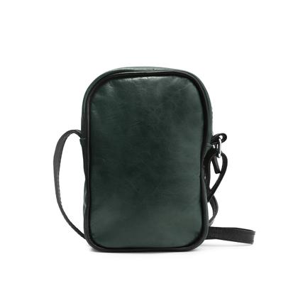 Imagem de Shoulder Bag Couro Legítimo Masculina Feminina Manu Compacta