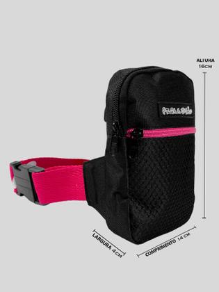 Imagem de Shoulder Bag Masculina Mini Bolsa Necessaire Basica + Chapeu Bucket Pega a Visão