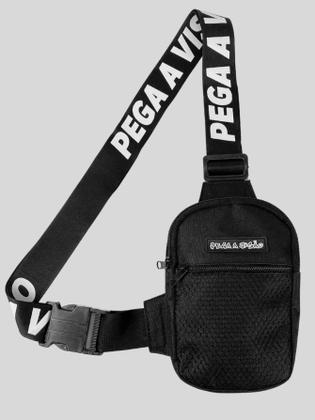 Imagem de Shoulder Bag Masculina Mini Bolsa Necessaire Basica Pega a Visão